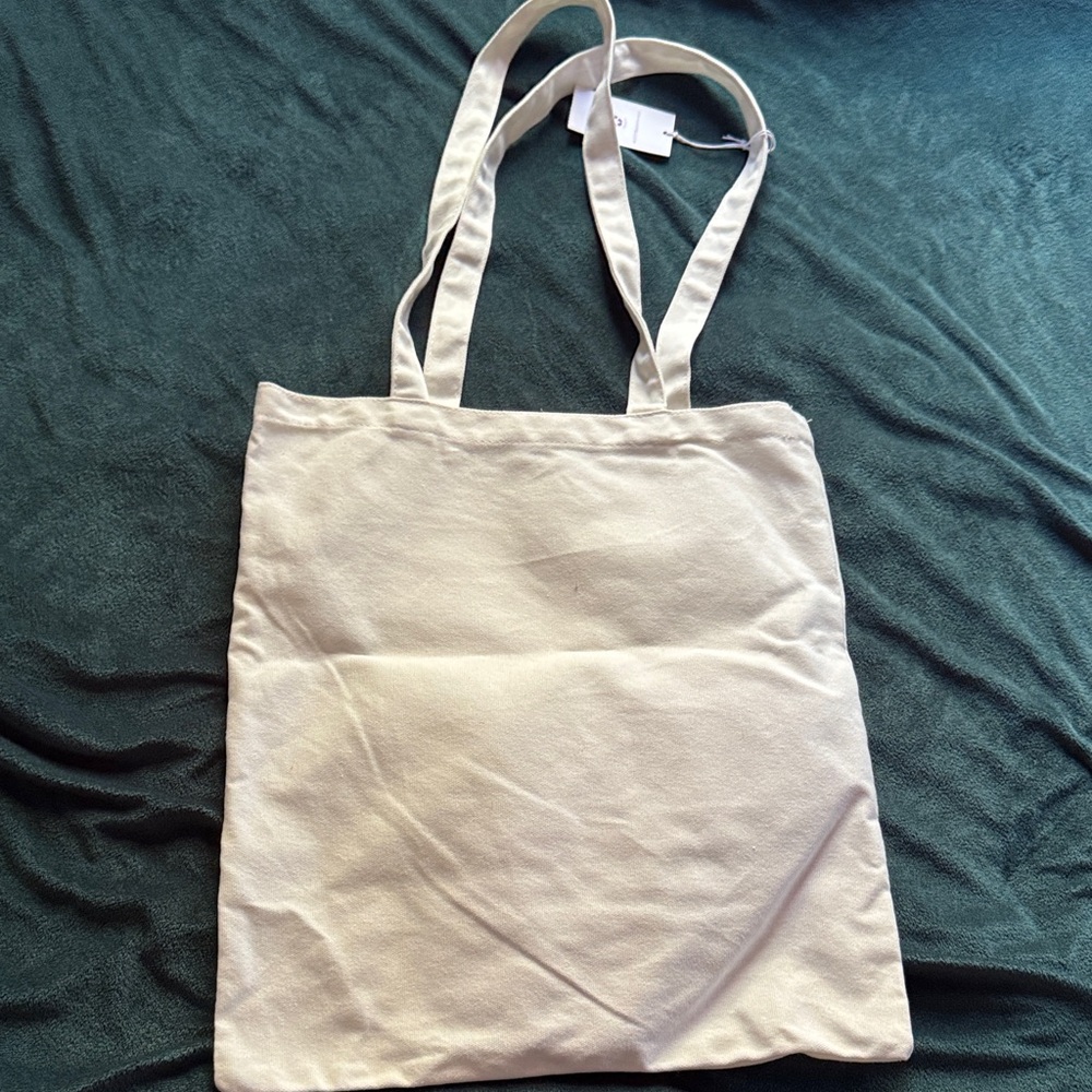 Wimbledon 2024 Canvas Tote Bag - White - Picture 5 of 5